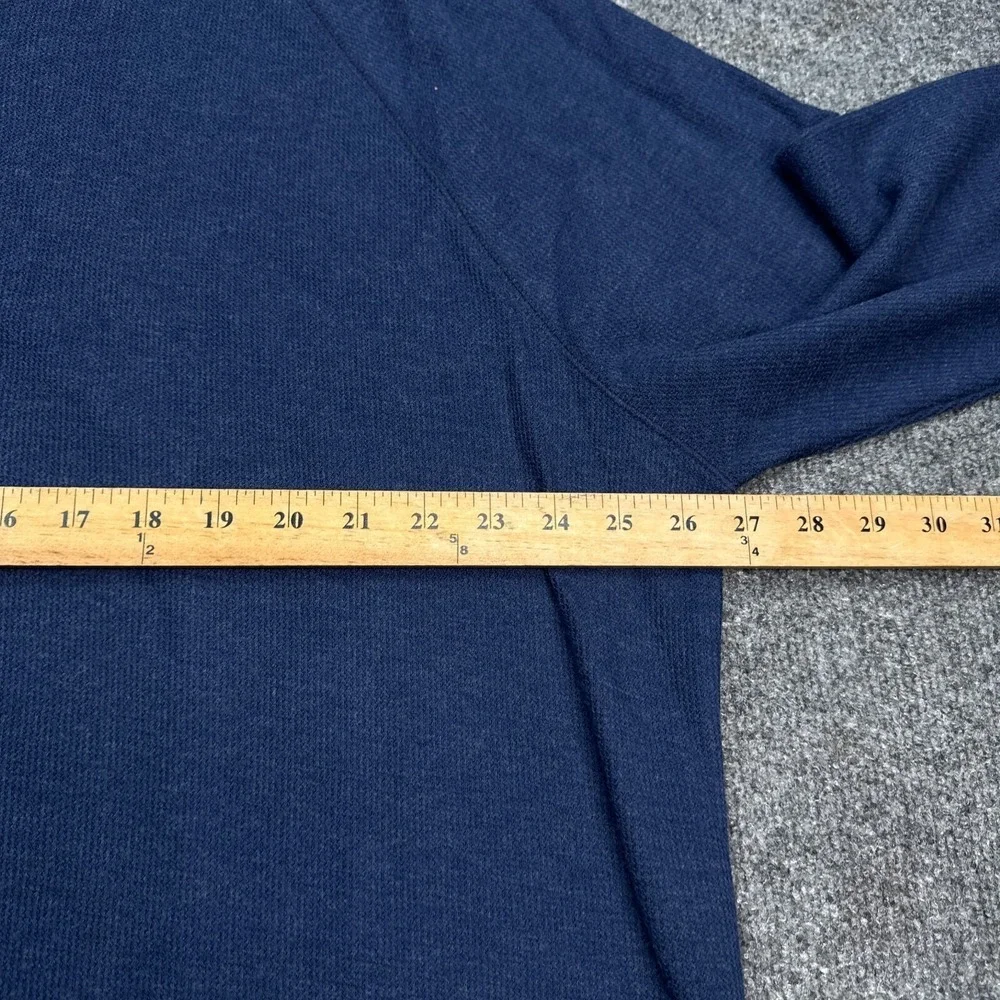 Banana Republic Knit Tee Shirt Mens Size 2XL XXL Navy Blue Crew Neck Pullover